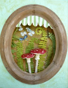 fancy Mushroom diorama
