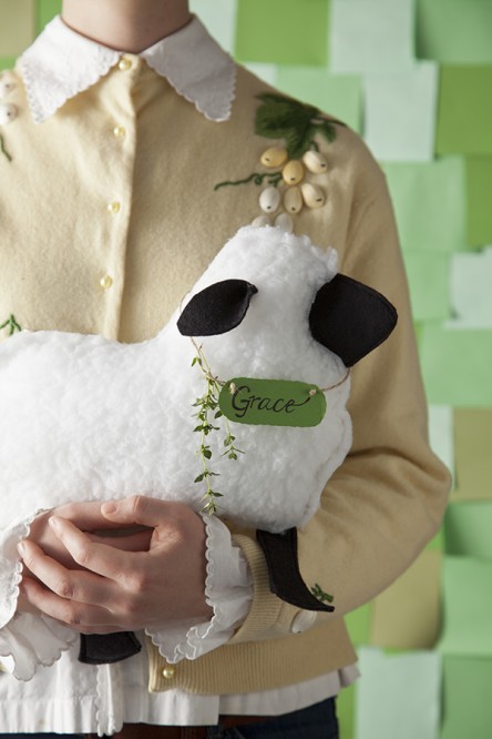 Lamb Pillow, Photo by Chia Chong, Styling by Libbie Summers