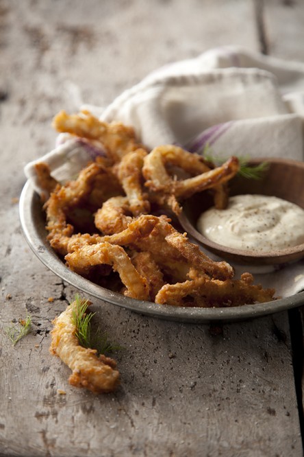 Fennel Chips (Recipe by Brenda Anderson, Photo by Chia Chong, Styling by Libbie Summers)