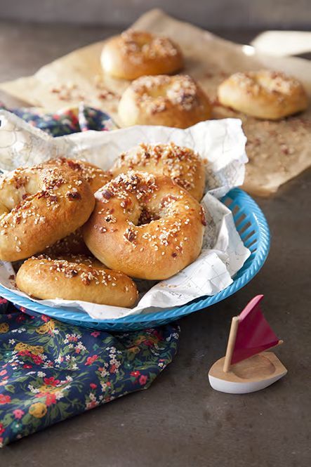 Boat Bagels from Libbie Summer's Cookbook, Sweet and Vicious. Photography by Chia Chong.