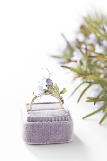 Blooming Rosemary Wedding Ring (Libbie Summers and Chia Chong for Salted and Styled)